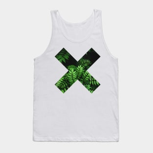 Natural X Leaf Tank Top